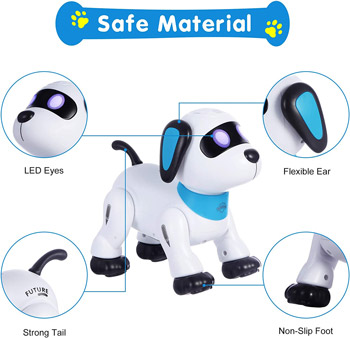 Perro robot control remoto juguetes para niños envios estados unidos colombia mexico venezuela panama ecuador