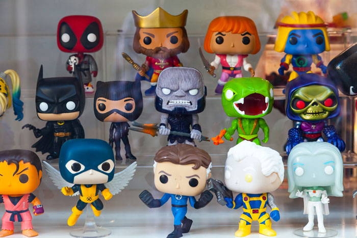 figuras de accion y coleccionables funko pops para vender en Colombia y Venezuela comprados en Estados Unidos o China